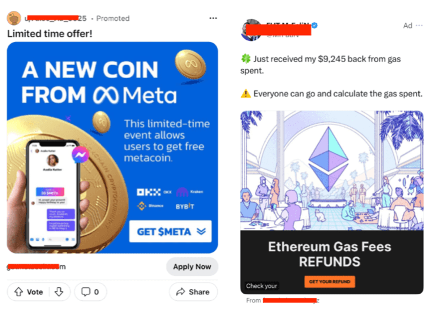 Reddit Scams